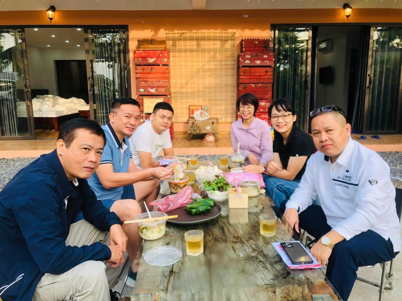 Tran Gia Homestay Nghia Lo Exteriör bild