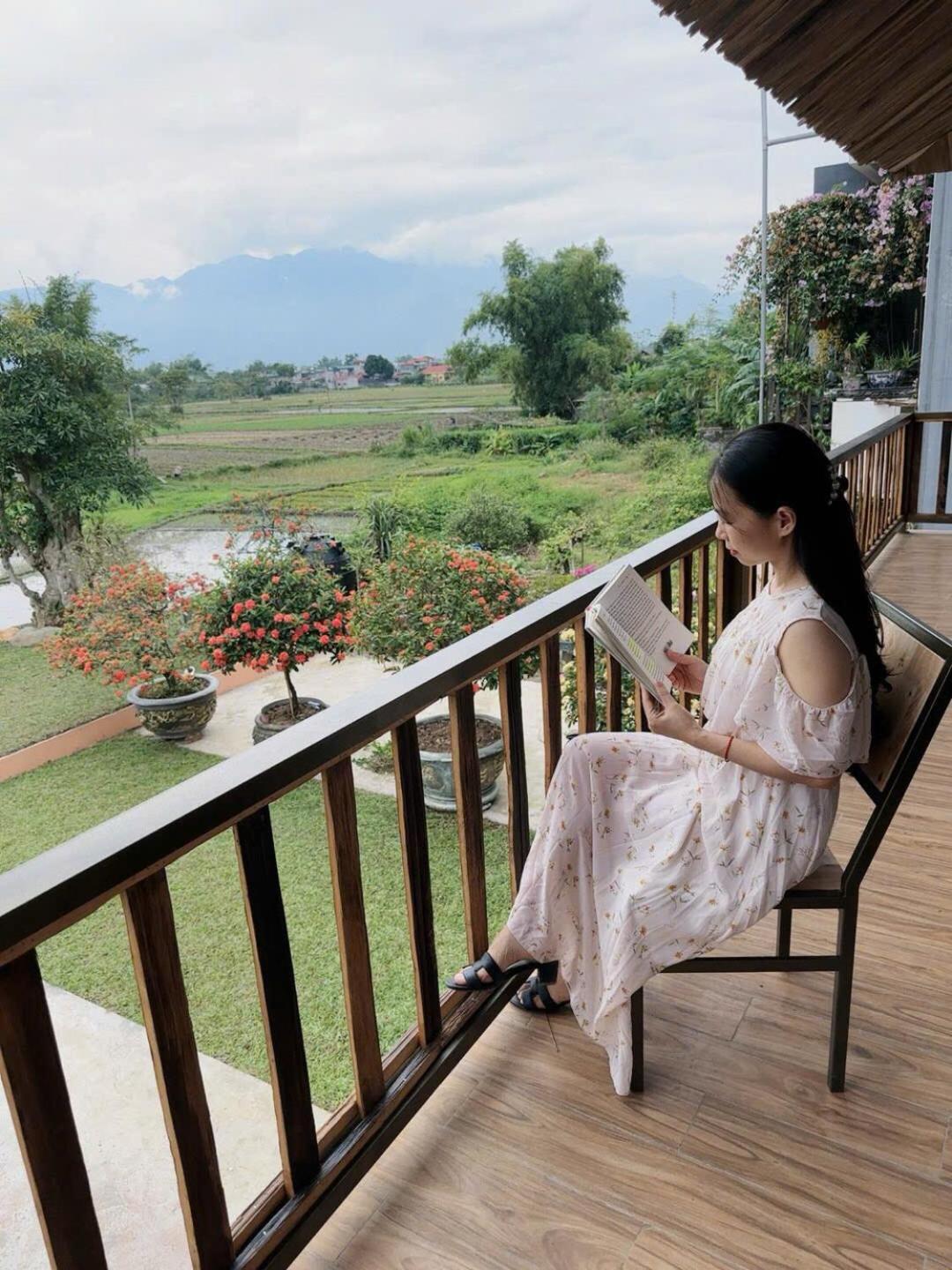 Tran Gia Homestay Nghia Lo Exteriör bild