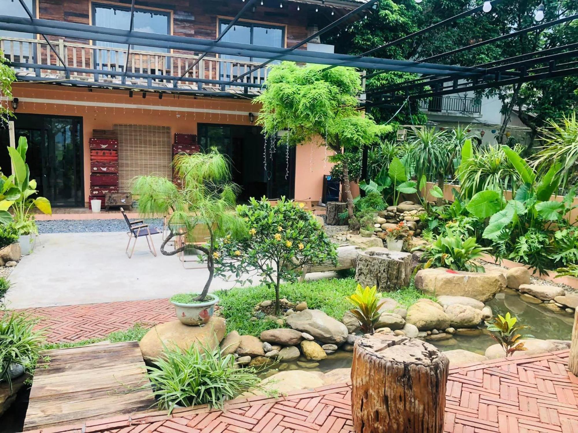 Tran Gia Homestay Nghia Lo Exteriör bild